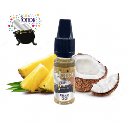 Ananas coco La Potion elixir, noix de coco, ananas