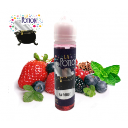 La rouge La Potion, fruit rouge, anis, menthol